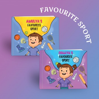 Sports Personalised Book