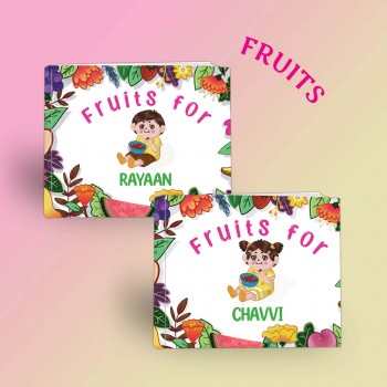 Fruits - Personalized Board Book