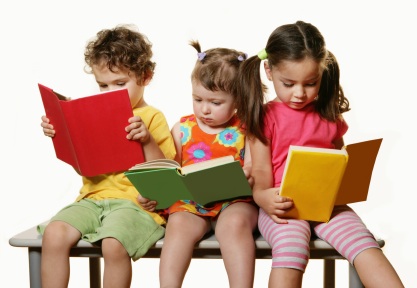 3 Kids Reading Books