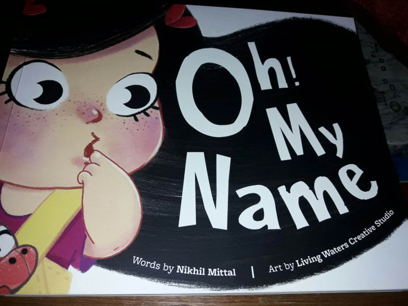 oh my name book review by gleefulblogger